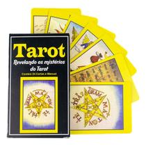 Revelando Os Mistérios Do Tarô 24 Cartas E Manual