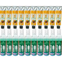 Revenda 10 Spray Massageador Icerelief + 10 Pomada Curcuma e Açafrão 21 Ervas