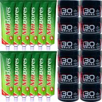 Revenda 12 Gel 30 Ervas Power + 12 Creme Massagem Mil Dores
