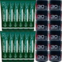 Revenda 12 Gel 30 Ervas Power 300g 12 Pomada Fisiofort 150g