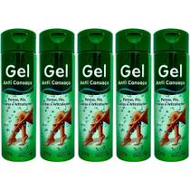 Revenda 5 Gel Massageador Anti Cansaço 220G Pernas Pés Costa