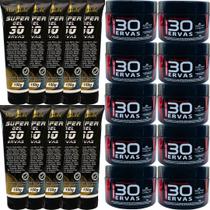 Revenda Atacado 10 Gel 30 Ervas Power 300g + 10 Super Gel 30 Ervas 150g