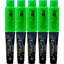 Revenda Atacado 5 Pomada Massageadora Fisiofort Premium 150g + 5 Gel Detonador 100g