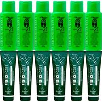 Revenda Atacado 6 Pomada Massageadora Fisiofort + 6 Gel Detonador 100g