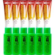 Revenda Atacado 6 Pomada Massageadora Millagrosa + 6 Gel Detonador 100g Revenda Atacado 6 Pomada Massageadora Millagrosa + 6 Gel Detonador 100g