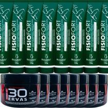 Revenda Atacado 8 Gel 30 Ervas Power 300g + 8 Pomada Massageadora Fisiofort 150g Revenda Atacado 8 Gel 30 Ervas Power 300g + 8 Pomada Massageadora Fisiofort 150g