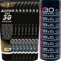 Revenda Atacado 8 Gel 30 Ervas Power 300g + 8 Super Gel 30 Ervas 150g - Bio Instinto