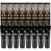 Revenda Atacado 8 Pomada Massageadora 50 Ervas 150g + 8 Gel Cartilagem de Tubarão 150g