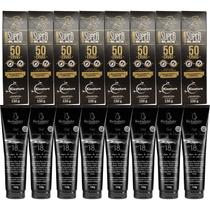 Revenda Atacado 8 Pomada Massageadora 50 Ervas 150g + 8 Gel Cartilagem de Tubarão 150g