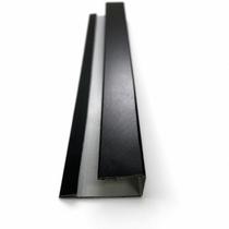 Revest Siding Perfil Final Preto Barra 3M Formaco Decor