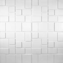 Revestimento 3d de parede modelo geometrico placa 50cmx50cm