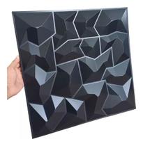 Revestimento 3D Parede Placas Adesivas Decoração Auto Relevo Kit 25 unids