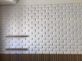 Revestimento 3d Plástico Tijolinho Encaixe 2 Placas Ilove3d Luxo Casa Clássica Moderna Luxuosa Lavável Durável Revestimento 3d Plástico Tijolinho Encaixe 2 Placas Ilove3d Luxo Casa Clássica Moderna Luxuosa Lavável Durável