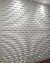 Revestimento 3D Poliestireno Tijolinho com Encaixe m²