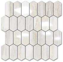 Revestimento adesivo em formato de hexágono longo 31,5 x 30,5 cm em PVC Vamos Tile Revestimento adesivo em formato de hexágono longo 31,5 x 30,5 cm em PVC Vamos Tile