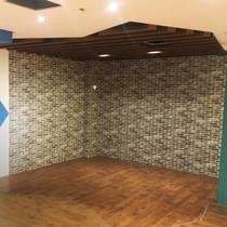 Revestimento Adesivo Tijolo Cinza Escuro Autocolante Lavável 3D Cozinha Quarto Sala Box Banheiro