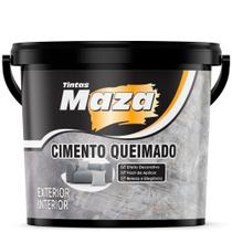 Revestimento Balde Cimento Queimado Cinza 23Kg Maza