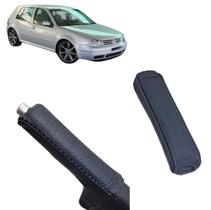 Revestimento Capa Couro Alavanca Freio De Mão Golf Flash Gt 2001 Á 2013