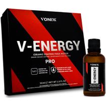 Revestimento Ceramic Coating para Motor Proteção Até 4 Anos SiO2 Vonixx V-Energy Pro 50ml