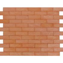 Revestimento Cerâmica Natural - Tijolinho Ollastra 7x24cm Marrom/Terracota Revestimento Cerâmica Natural - Tijolinho Ollastra 7x24cm Marrom/Terracota