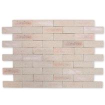 Revestimento Cerâmica Natural - Tijolinho Paliano 7,6x23cm Areia Revestimento Cerâmica Natural - Tijolinho Paliano 7,6x23cm Areia