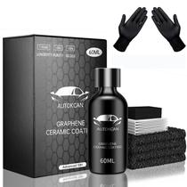 Revestimento Cerâmico Autokcan Graphene 10H para Carros - 60ml - Durabilidade de 7 Anos