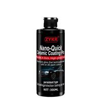 Revestimento Cerâmico ZYKR Nano-Quick Pro 300 ml Alto Brilho Revestimento Cerâmico ZYKR Nano-Quick Pro 300 ml Alto Brilho