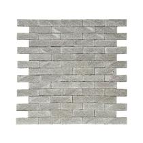 Revestimento Cimentício - Tijolinho Terrazzo Grigio 6x19cm Revestimento Cimentício - Tijolinho Terrazzo Grigio 6x19cm