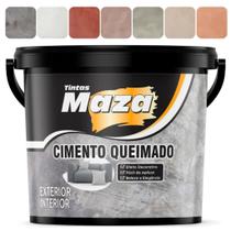Revestimento Cimento Queimado 23KG MAZA CORES