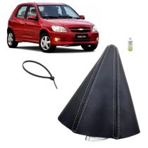 Revestimento Coifa Cobertura Alavanca Câmbio Manual Celta Life 2010 Á 2015