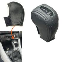 Revestimento Couro Capa Manopla Câmbio Automático Volkswagen T-cross 2019 2020 2021 2022