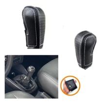 Revestimento Couro Capa Manopla Cambio Manual Volkswagen Bora 2001 a 2011
