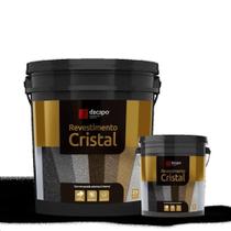 Revestimento Cristal Preto Dacapo 25kg