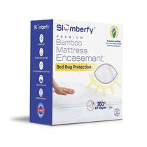 Revestimento de colchão Slumberfy Cal King Waterproof Bamboo Revestimento de colchão Slumberfy Cal King Waterproof Bamboo