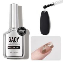 Revestimento de Gel Fosco GAOY 16ml - Unhas em Gel Revestimento de Gel Fosco GAOY 16ml - Unhas em Gel