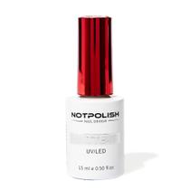 Revestimento de gel fosco Notpolish Matte-It, de longa duração, resistente a lascas Revestimento de gel fosco Notpolish Matte-It, de longa duração, resistente a lascas