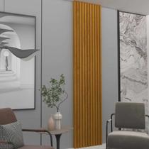 Revestimento de Parede em Barra 250cm x 46cm Supremo 100% MDF Marrom/Marrome Gelius Móveis Revestimento de Parede em Barra 250cm x 46cm Supremo 100% MDF Marrom/Marrome Gelius Móveis