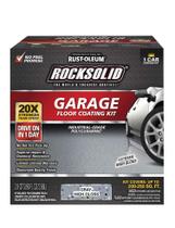Revestimento de piso de garagem Rust-Oleum RockSolid Polycuramine Revestimento de piso de garagem Rust-Oleum RockSolid Polycuramine
