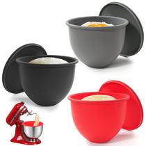 Revestimento de Tigela de Silicone LETOMS para Batedeiras KitchenAid Tilt-Head 5QT