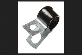 Revestimento de vinil Jandorf Steel Clamp com orifício de 1,3 x 0,6 cm Revestimento de vinil Jandorf Steel Clamp com orifício de 1,3 x 0,6 cm
