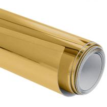Revestimento Decorativo Espelho Magico Dourado Adesivo 2M x 60cm