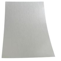 Revestimento Formica Steel Silver AD305 Aluminium 3m x 60cm Acabamento Aço Escovado