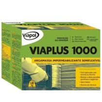 Revestimento Impermeabilizante Semi-flexível Viaplus 1000 18 Kilos - V0210595 - VIAPOL
