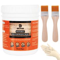 Revestimento impermeável Deuvuo Transparent 2 KG para banheiro