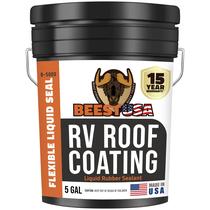 Revestimento para Teto de RV BEEST Branco 18,9 L Selante Impermeabilizante Revestimento para Teto de RV BEEST Branco 18,9 L Selante Impermeabilizante