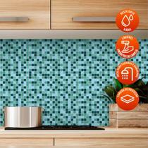 Revestimento Pastilhas de Vidro em tons de Verde 270