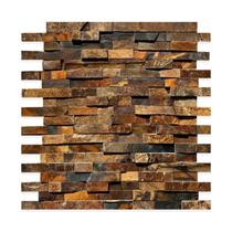 Revestimento Pedra Natural Ferruzzano 5cm Livre Pedra Ferro Marrom