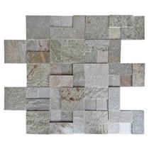 Revestimento Pedra Natural - Luzzi 10x10cm, 10x20cm e 20x20cm - Pedra Goiás Verde Premium Revestimento Pedra Natural - Luzzi 10x10cm, 10x20cm e 20x20cm - Pedra Goiás Verde Premium