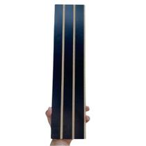 REVESTIMENTO RIPADO-Kit 40 Módulos MDF painel 11cmx45cm Placa Adesiva Revestimento 3d Parede