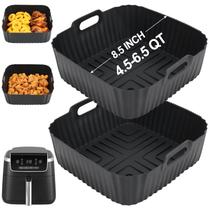 Revestimentos de silicone para Ninja Air Fryer Pro 5QT AF141, AG301 Revestimentos de silicone para Ninja Air Fryer Pro 5QT AF141, AG301